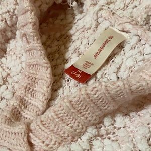 Pink Sweater With Hood